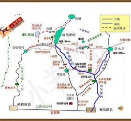 巴音郭楞旅行路线(全国旅行路线)