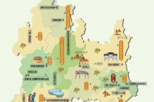 巴音郭楞旅游地图(旅游地图中国景点)