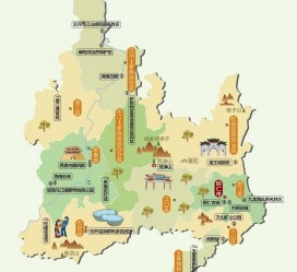 巴音郭楞旅游地图(旅游地图中国景点)